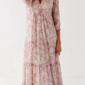 Floral boutique dress